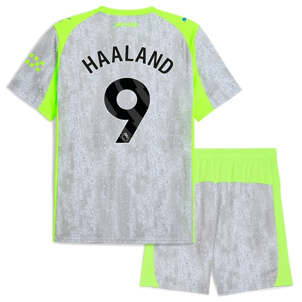 Manchester City Erling Haaland 9 Ausweichtrikot 25/26 für Kinder Manchester City Erling Haaland 9 Ausweichtrikot 25/26 für Kinder