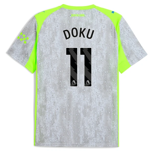 Manchester City Jérémy Doku 11 Ausweichtrikot 25/26 für Herren Manchester City Jérémy Doku 11 Ausweichtrikot 25/26 für Herren