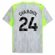 Manchester City Josko Gvardiol 24 Ausweichtrikot 25/26 für Herren Manchester City Josko Gvardiol 24 Ausweichtrikot 25/26 für Herren