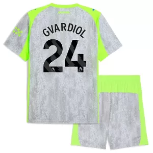 Manchester City Josko Gvardiol 24 Ausweichtrikot 25/26 für Kinder Manchester City Josko Gvardiol 24 Ausweichtrikot 25/26 für Kinder