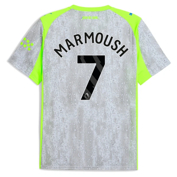 Manchester City Marmoush 7 Ausweichtrikot 25/26 für Herren Manchester City Marmoush 7 Ausweichtrikot 25/26 für Herren