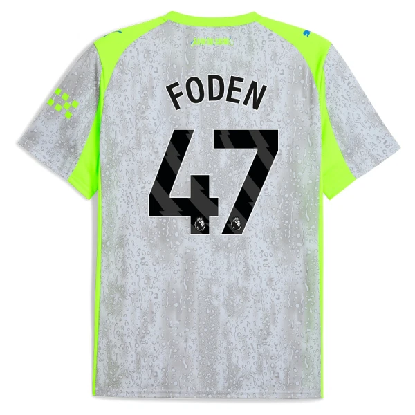 Manchester City Phil Foden 47 Ausweichtrikot 25/26 für Herren Manchester City Phil Foden 47 Ausweichtrikot 25/26 für Herren