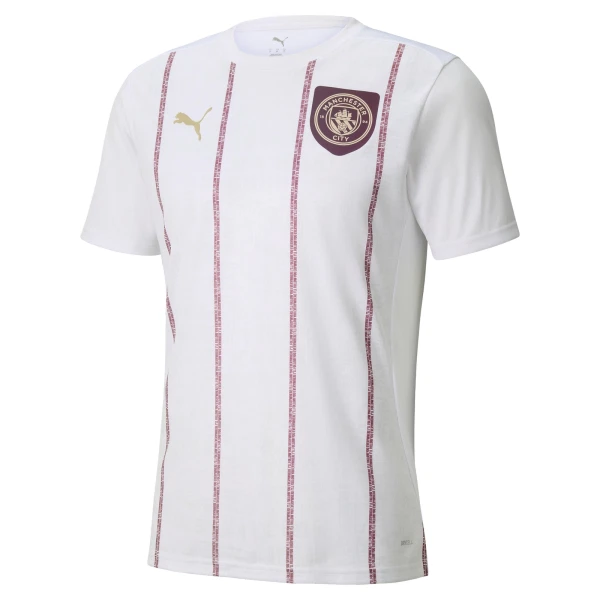 Manchester City Pre-Match Trikot 25/26 für Herren Weiß Manchester City Pre-Match Trikot 25/26 für Herren Weiß