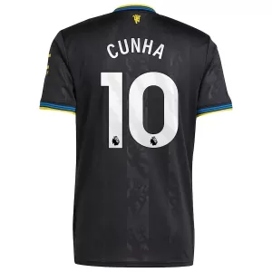 Manchester United Cunha 10 Ausweichtrikot 25/26 für Herren Manchester United Cunha 10 Ausweichtrikot 25/26 für Herren