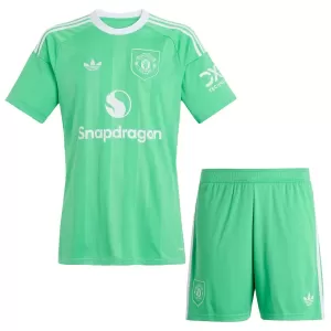 Manchester United Torwart Trikot 25/26 für Kinder Grün Manchester United Torwart Trikot 25/26 für Kinder Grün