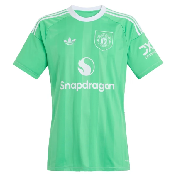 Manchester United Torwart Trikot 25/26 für Kinder Grün