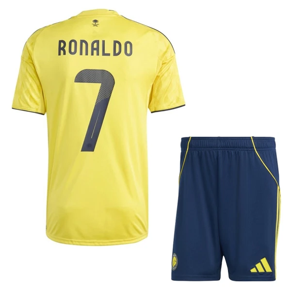 Al-Nassr FC Cristiano Ronaldo 7 Heimtrikot 25/26 für Kinder Al-Nassr FC Cristiano Ronaldo 7 Heimtrikot 25/26 für Kinder