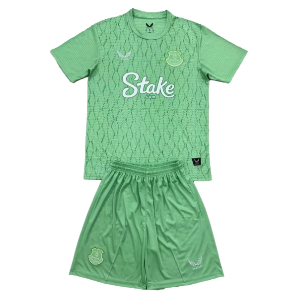 Everton Torwart Trikot 25/26 für Kinder Grün Everton Torwart Trikot 25/26 für Kinder Grün