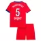 Paris Saint-Germain Marquinhos 5 Ausweichtrikot 25/26 für Kinder