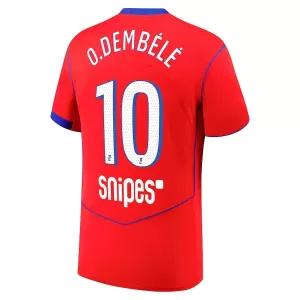Paris Saint-Germain Ousmane Dembélé 10 Ausweichtrikot 25/26 für Herren Paris Saint-Germain Ousmane Dembélé 10 Ausweichtrikot 25/26 für Herren