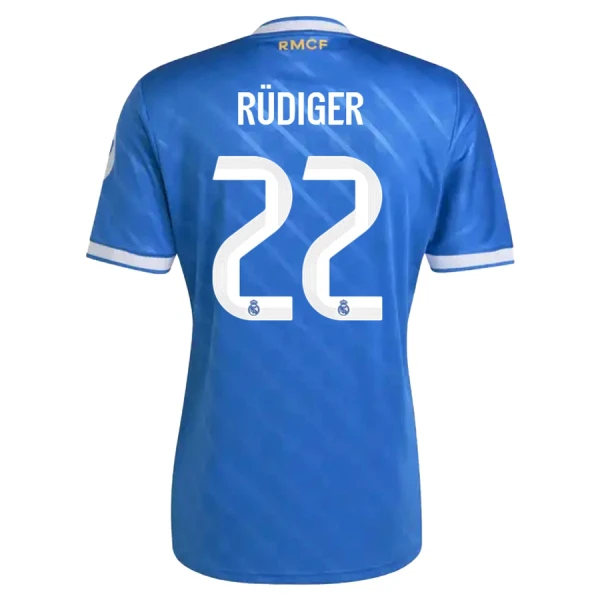 Real Madrid Antonio Rudiger 22 Ausweichtrikot 25/26 für Herren Real Madrid Antonio Rudiger 22 Ausweichtrikot 25/26 für Herren