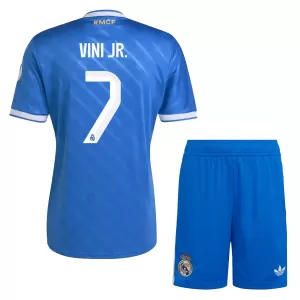 Real Madrid Vinicius Junior 7 Ausweichtrikot 25/26 für Kinder