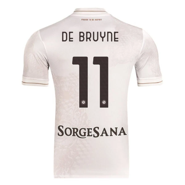 SSC Napoli Kevin De Bruyne 11 Auswärtstrikot 25/26 für Herren SSC Napoli Kevin De Bruyne 11 Auswärtstrikot 25/26 für Herren