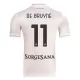 SSC Napoli Kevin De Bruyne 11 Auswärtstrikot 25/26 für Herren SSC Napoli Kevin De Bruyne 11 Auswärtstrikot 25/26 für Herren