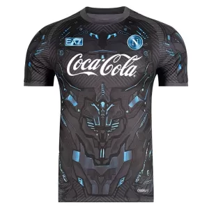 SSC Napoli Pre-Match Trikot 25/26 für Herren Schwarz