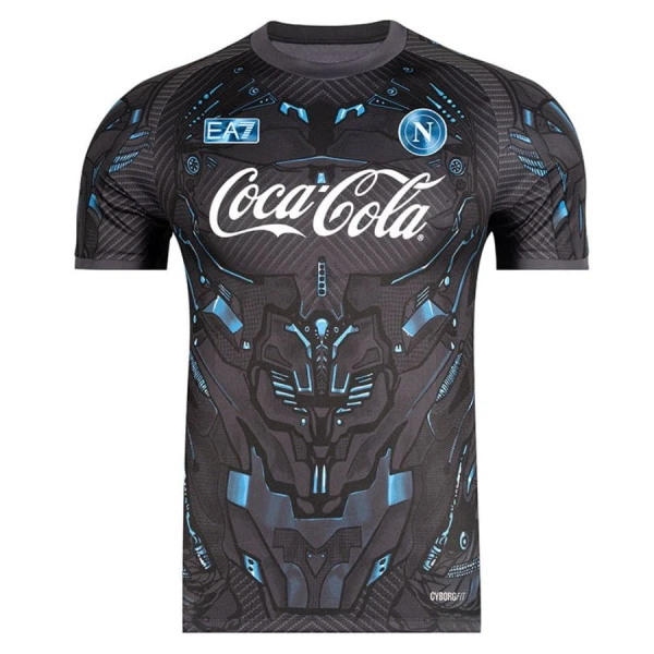 SSC Napoli Pre-Match Trikot 25/26 für Herren Schwarz SSC Napoli Pre-Match Trikot 25/26 für Herren Schwarz