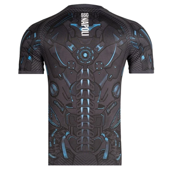 SSC Napoli Pre-Match Trikot 25/26 für Herren Schwarz