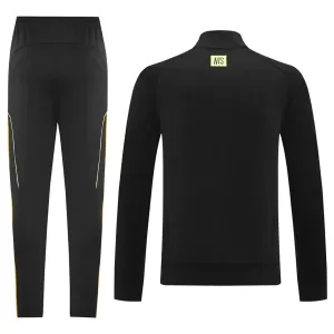 Arsenal Trainingsjackenanzüge 25/26 für Herren Schwarz