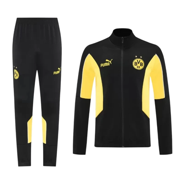 Borussia Dortmund Trainingsjackenanzüge 25/26 für Herren Schwarz