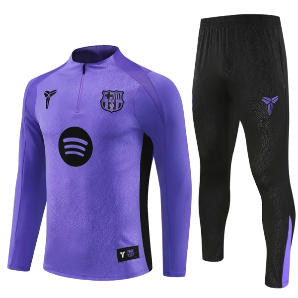 FC Barcelona Trainingspullover-Set 25/26 für Herren Lila