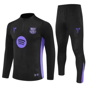 FC Barcelona Trainingspullover-Set 25/26 für Herren Schwarz