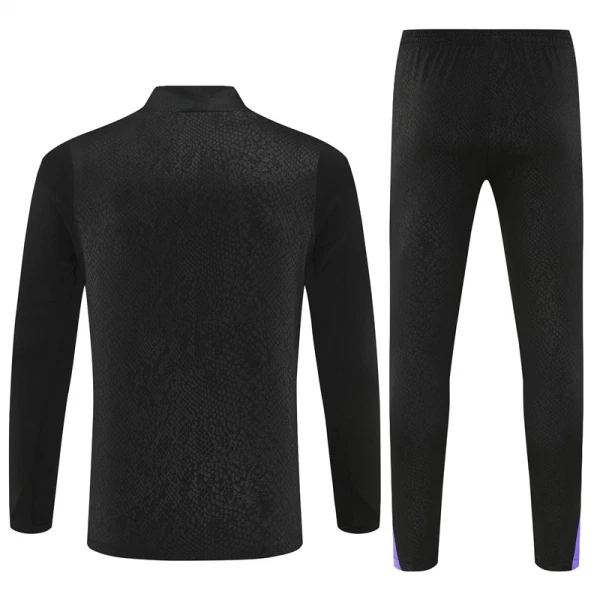FC Barcelona Trainingspullover-Set 25/26 für Herren Schwarz