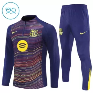 FC Barcelona Trainingspullover-Set 25/26 für Kinder Navy