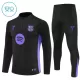 FC Barcelona Trainingspullover-Set 25/26 für Kinder Schwarz