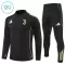 Juventus Trainingspullover-Set 25/26 für Kinder Schwarz