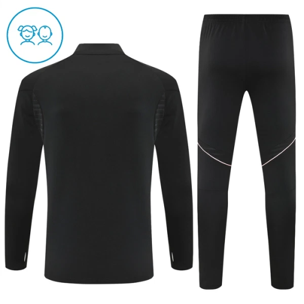 Juventus Trainingspullover-Set 25/26 für Kinder Schwarz