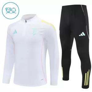 Juventus Trainingspullover-Set 25/26 für Kinder Weiß