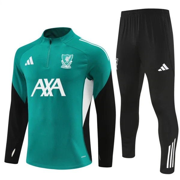 Liverpool Trainingspullover-Set 25/26 für Herren Grün