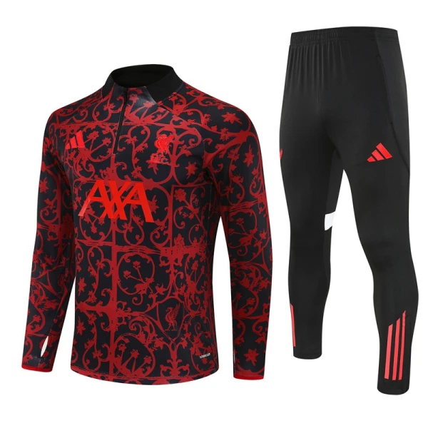 Liverpool Trainingspullover-Set 25/26 für Herren Schwarz