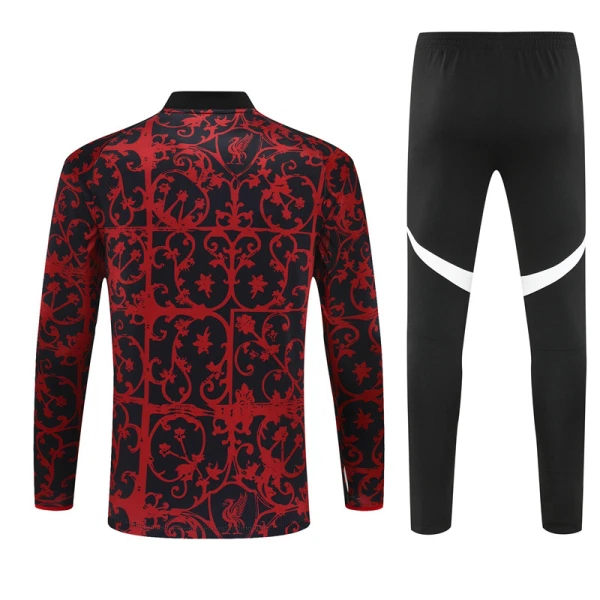 Liverpool Trainingspullover-Set 25/26 für Herren Schwarz