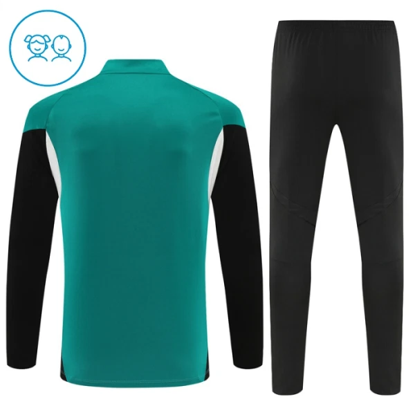 Liverpool Trainingspullover-Set 25/26 für Kinder Grün