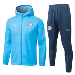 Manchester City Trainingsjacke mit Kapuze 25/26 für Herren Blau