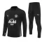 Manchester City Trainingspullover-Set 25/26 für Herren Schwarz