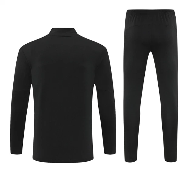 Manchester City Trainingspullover-Set 25/26 für Herren Schwarz