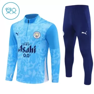 Manchester City Trainingspullover-Set 25/26 für Kinder Blau