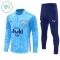 Manchester City Trainingspullover-Set 25/26 für Kinder Blau