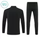 Manchester City Trainingspullover-Set 25/26 für Kinder Schwarz