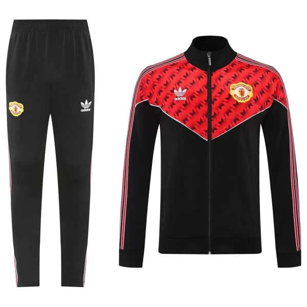 Manchester United Trainingsjackenanzüge 25/26 für Herren Rot