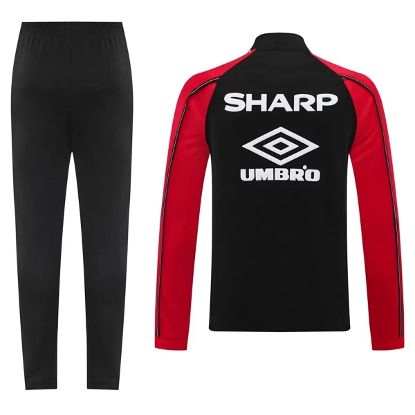 Manchester United Trainingsjackenanzüge 25/26 für Herren Schwarz