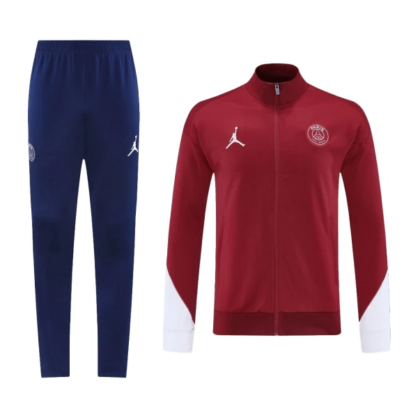 Paris Saint-Germain Trainingsjackenanzüge 25/26 für Herren Rot