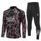 Paris Saint-Germain Trainingspullover-Set 25/26 für Herren Schwarz