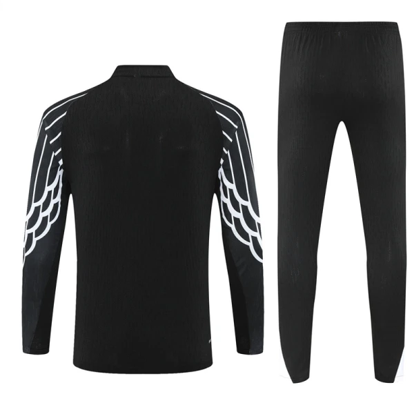 Paris Saint-Germain Trainingspullover-Set 25/26 für Herren Schwarz