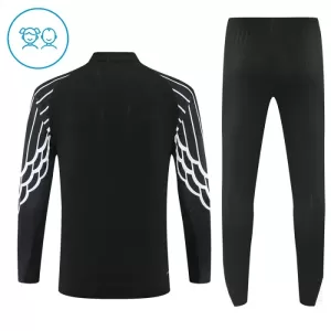 Paris Saint-Germain Trainingspullover-Set 25/26 für Kinder Schwarz