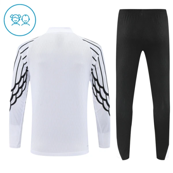 Paris Saint-Germain Trainingspullover-Set 25/26 für Kinder Weiß