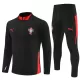 Portugal Trainingspullover-Set 25/26 für Herren Schwarz