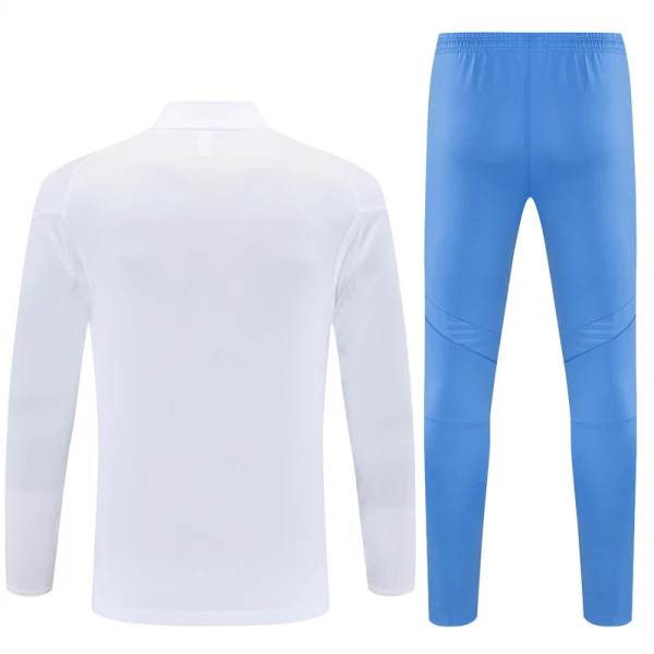 Real Madrid Trainingspullover-Set 25/26 für Herren Weiß